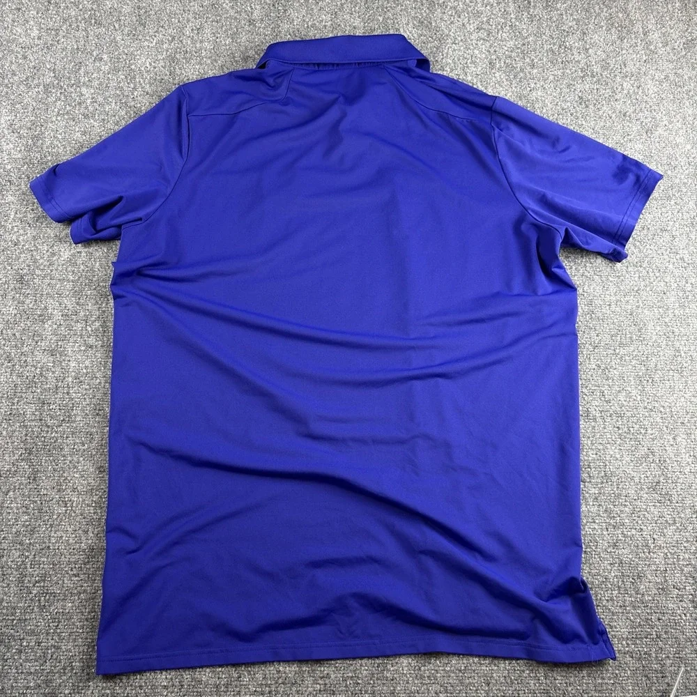 RLX Ralph Lauren Men's XL Blue 2017 KitchenAid Senior PGA Championship Polo